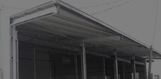 大里鐵皮屋修繕隔熱工程實景