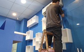 台中夜市攤位移動式LED招牌 - 家鋐招牌實用案例