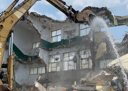 六六拆除專家彰化拆除工程團隊合影