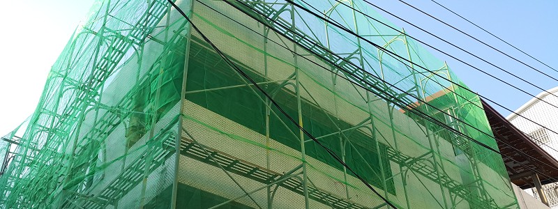 政霖鷹架高雄CNS4750鷹架施工現場