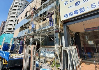 台中施工架公司，安全防護網搭設